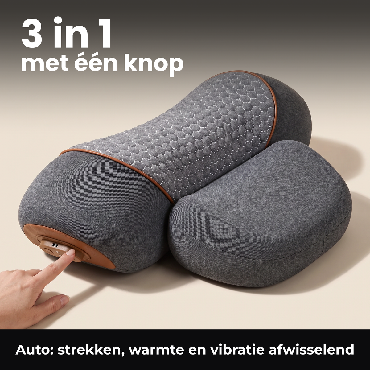 3 in 1 met één knop