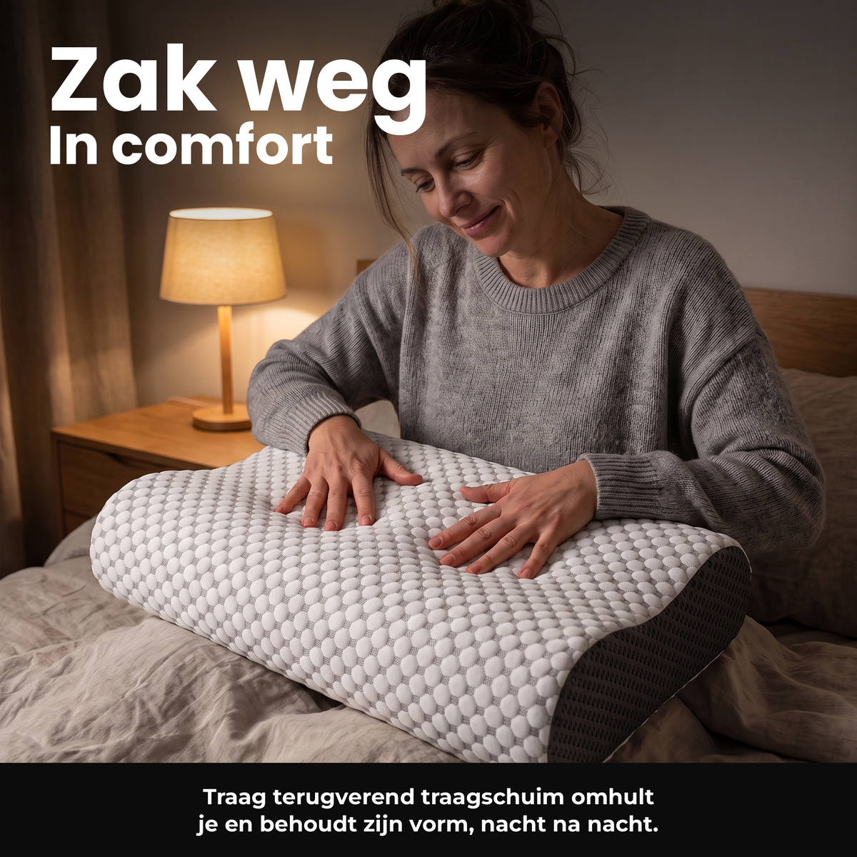 Zak weg in comfort