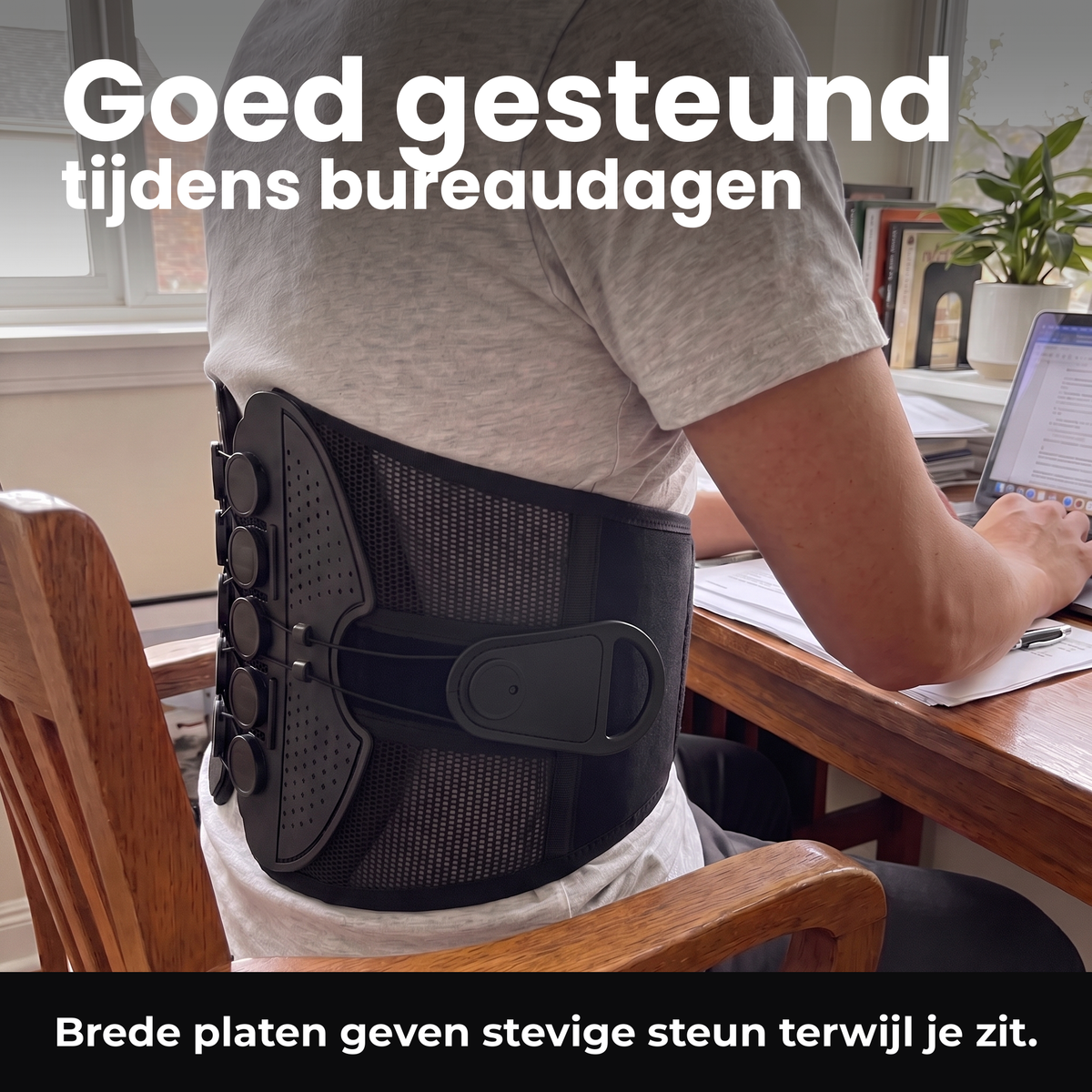 Goed gesteund tijdens bureaudagen