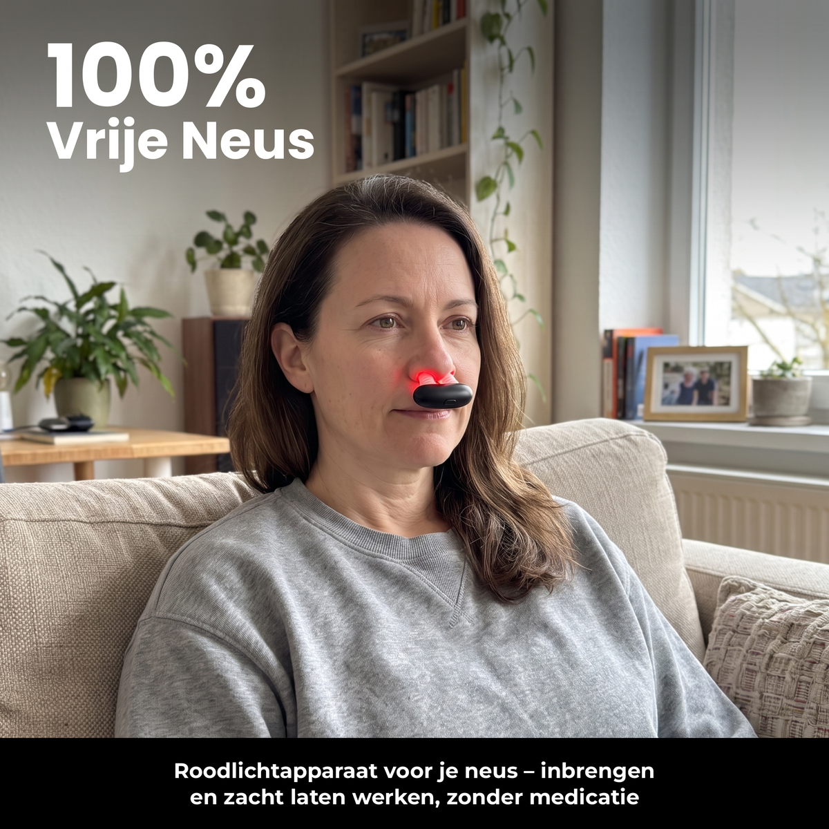 Voria PureAir neusclip — 100% vrije neus