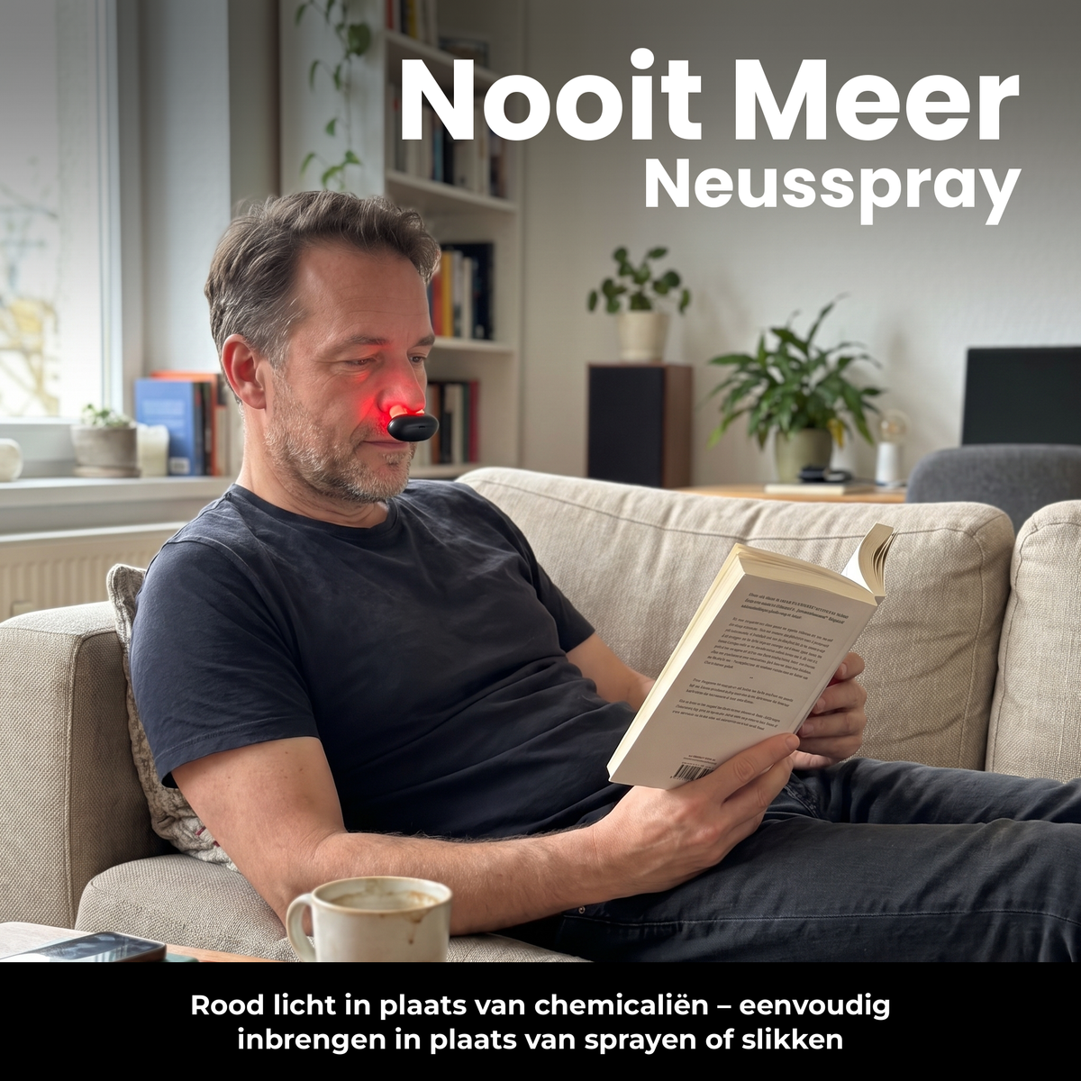 Voria PureAir neusclip — Nooit meer neusspray