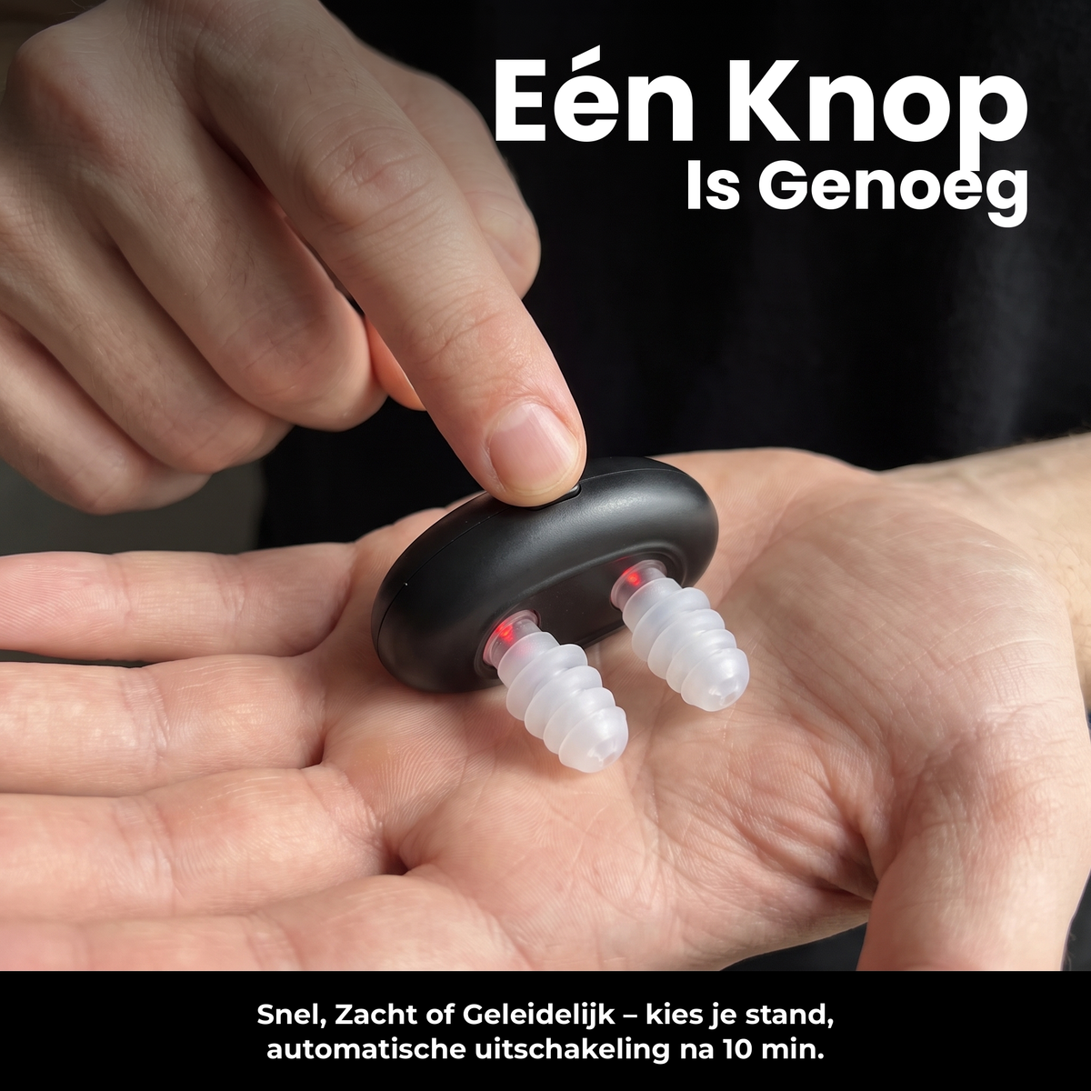 Voria PureAir neusclip — Eén knop is genoeg